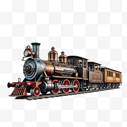 机车引擎图片_蒸汽火车或机车即将到来