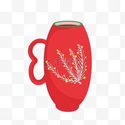 饮品奶茶海报图片_红色冬季饮品饮料