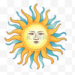 太阳的插图