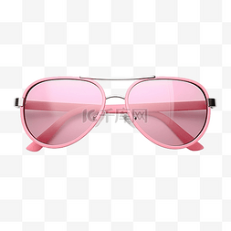 保护眼睛眼图片_孤立的粉红色太阳镜
