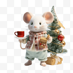 用鼠标设置的圣诞节