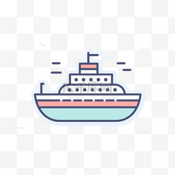 船舶线性icon图片_船舶线性icon素材-船舶线性icon图片大全-千库网