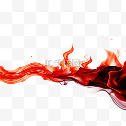 地狱乌冬面图片_红色和黑色的火焰
