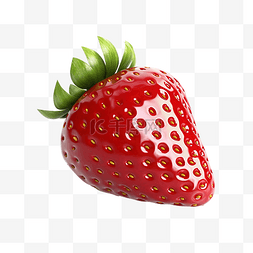 3d 草莓插圖