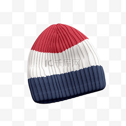 冬季无檐小便帽的 3d 插图