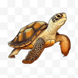 乌龟是一种海洋动物