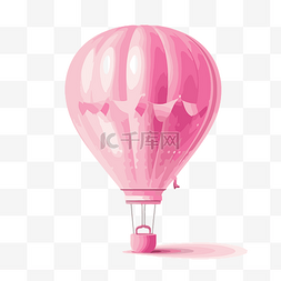 粉红色气球图片_粉红色的气球 向量