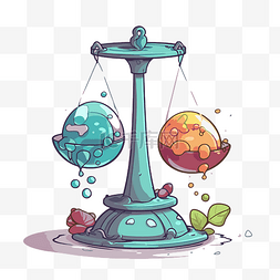 平衡剪贴画平衡水和液体的平衡规