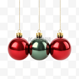 悬挂的装饰图片_圣诞摆设球装饰挂
