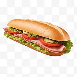三明治 3d 渲染图