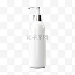 医疗美容健康图片_塑料化妆品瓶 3d 渲染
