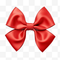 红丝带包裹图片_用于包裹或装饰头发的红丝带蝴蝶