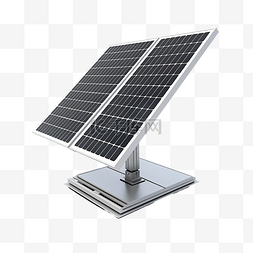 太阳能电池板 3d 图