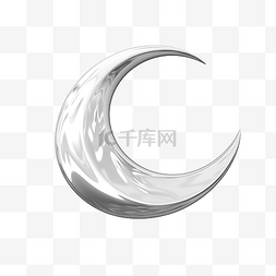 国徽天安门图片_3d 渲染新月与孤立的风图