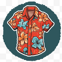 夏威夷衬衫设计 向量