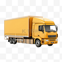 送货物流图片_卡车送货 3d 图