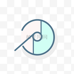icon音乐图片_柔和颜色的矩形和圆形图标，象征