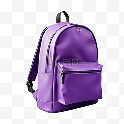 学校背包紫色