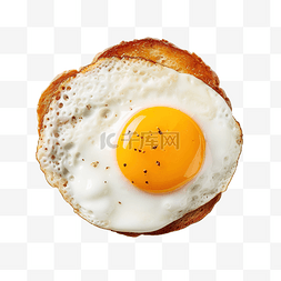 白色煎蛋图片_早餐 煎蛋