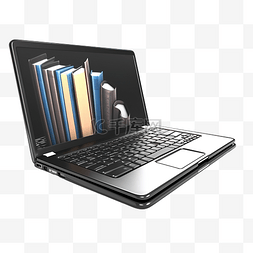报告信图片_3d 准备学习笔记本电脑以获取教育