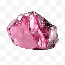 粉红色的陨石