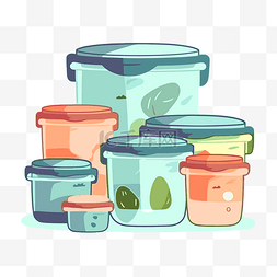 储存容器图片_特百惠剪贴画食品储存容器用于食