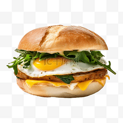 鸡蛋饭包图片_早餐 三明治 鸡蛋