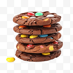 布朗尼小蛋糕图片_布朗尼饼干和糖果