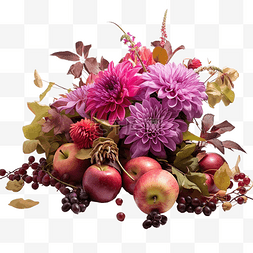 紫花边框图片_感恩节苹果安排