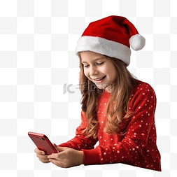 桌子旁的人图片_厨房桌子旁一个戴着喜庆红色圣诞