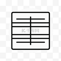 计划表或图表插图的线条符号 向