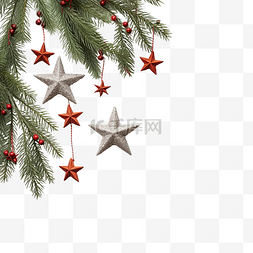 圣诞节作文 枞树枝 星星 装饰品