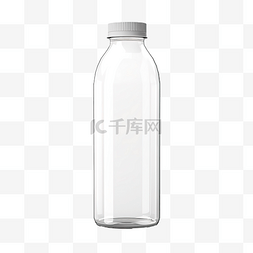 瓶子黑色图片_塑料瓶 3d