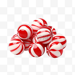 奇星汇聚背景图片_糖果圣诞节红色和白色