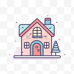 高清小房子图片_用于网页和应用程序设计的小房子