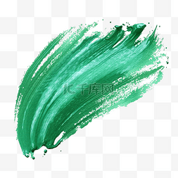 绿色闪光画笔描边