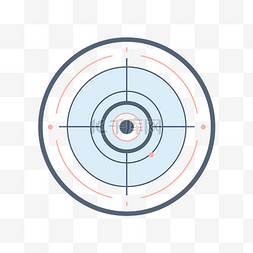 鏡頭图片_目标线图标 向量