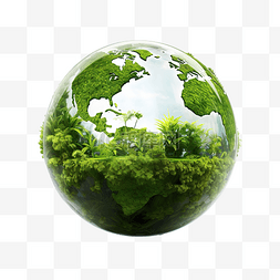 森林报警图片_绿色地球内部概念保护环境和自然