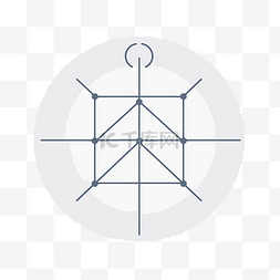 小的正方形图片_画有四个点的小线正方形 向量