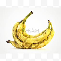 低聚香蕉出售关闭矢量图 ilustrazion