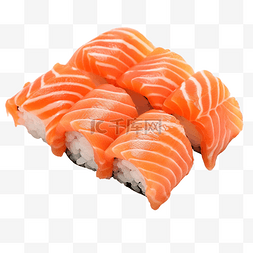 三文鱼寿司 亚洲食品