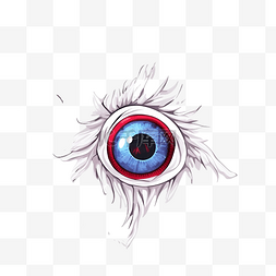 怪物眼球图片_无缝图案与可怕的可怕的眼睛眼球