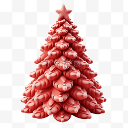 聚合物图片_红粘土圣诞树