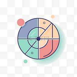图表圆形图片_圆形设计概念矢量图的图表
