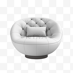 正式上线啦图片_3d 家具现代织物圆形单人沙发隔离