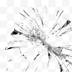 玻璃破碎的图片_抽象碎玻璃颗粒