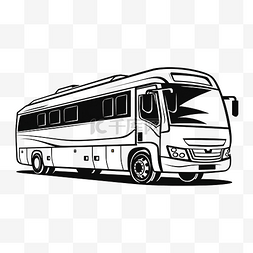 旅遊巴士图片_客运巴士木刻