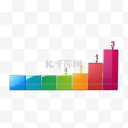 流程信息图表图片_颜色时间线图