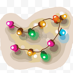 燈串图片_聖誕燈串