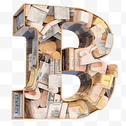 货币符号菲律宾比索 3d 图